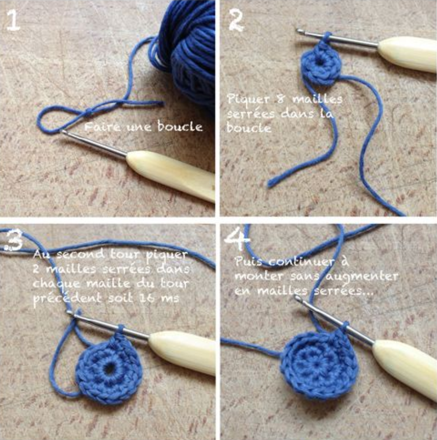 Starting to make designs with wool