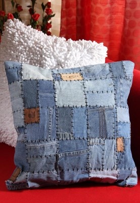 Making beautiful pillow covers with Denim jeans