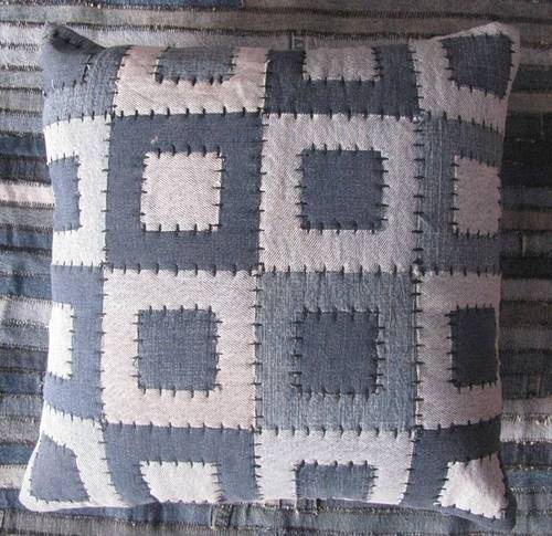 Making beautiful pillow covers