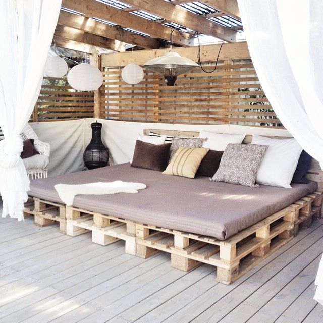 Having the best naptime outdoors