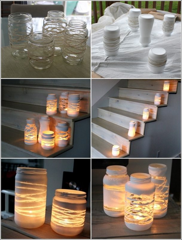 Interesting Light Jars That You Can Use in Your Home and In Your Garden