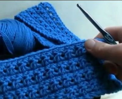 The Best Turtorial On Making Scarf By Criss Cross Crochet