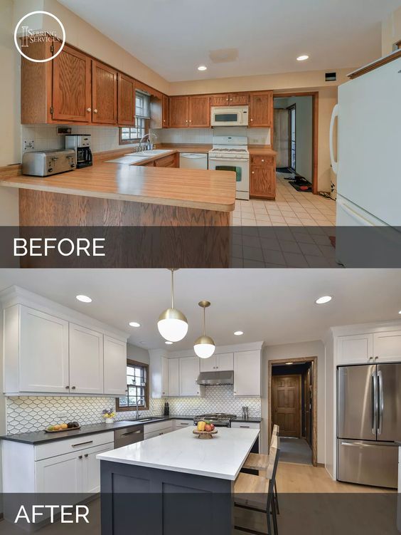 Kitchen Changes With Before-After Photos