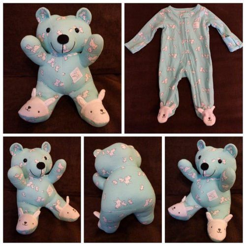 Make Teddy Bear With Baby Clothes