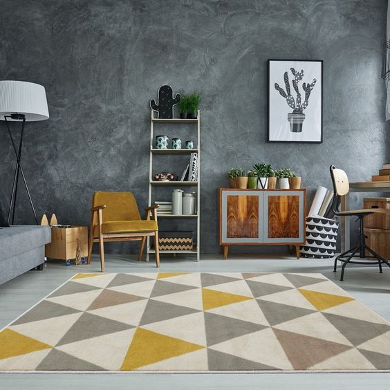 Geometric Rugs Give Your Home An Action