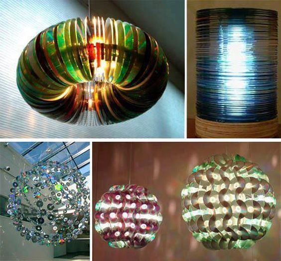 Decorative Products Made Of CD’s You Do Not Use