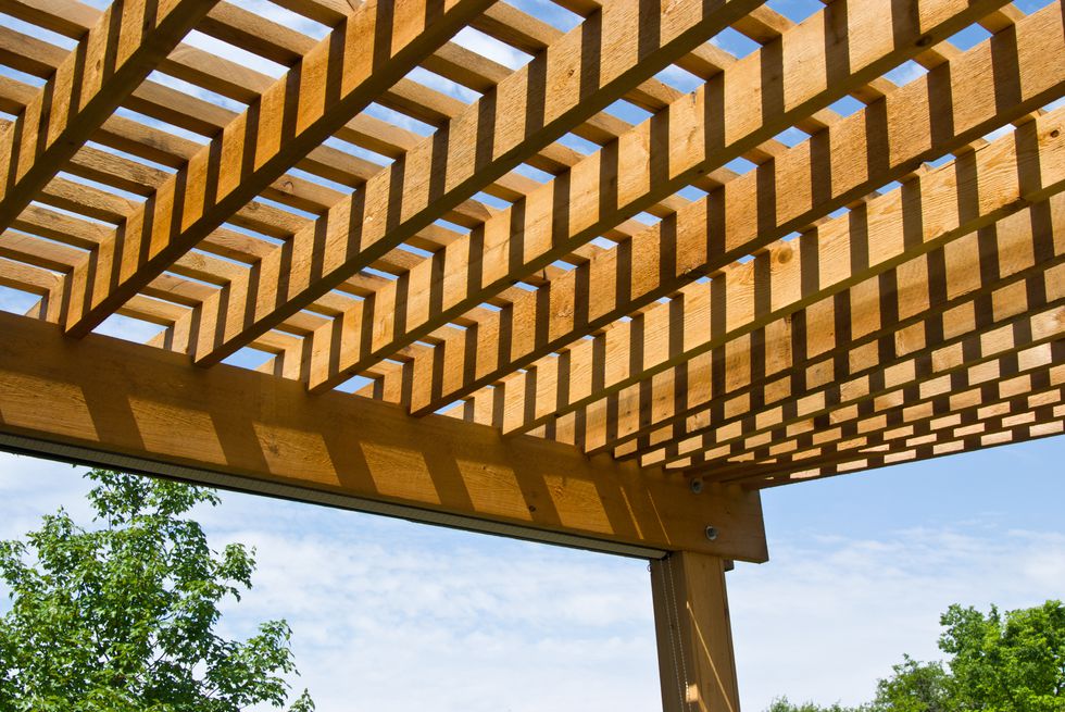 How About Making A Pergola To Your House By Yourself