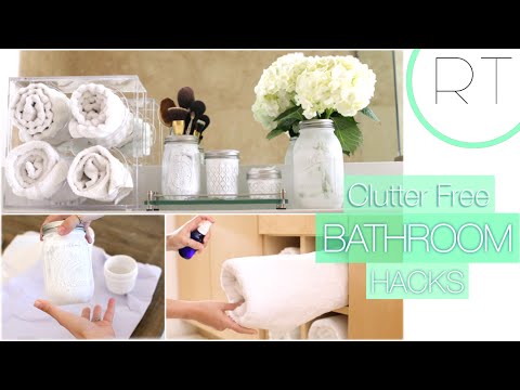 DIY Projects And Hacks For Bathrooms