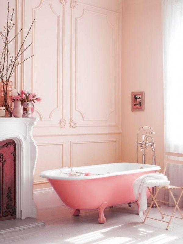 How To Decorate Bathrooms With Pink Accessories