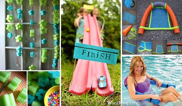 Home Decorations Made Of Pool Noodles