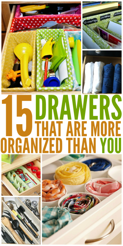 15 Brilliant Organizing Ideas For Your Drawers