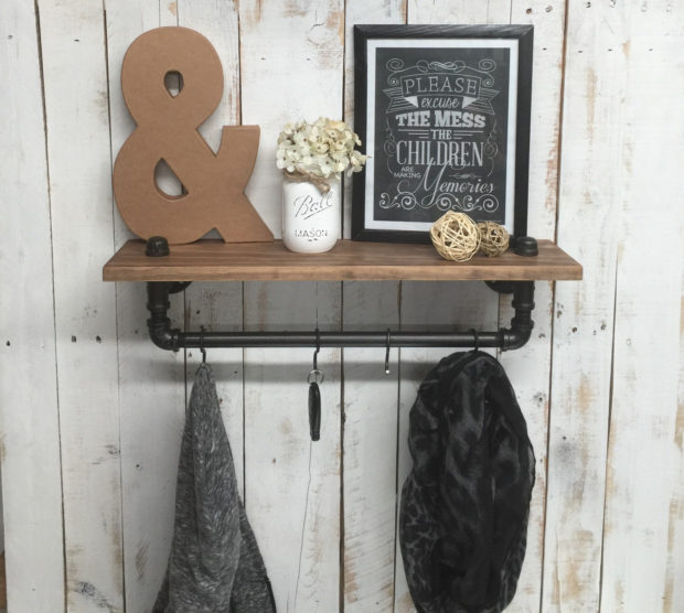 Make Easy And Unique Coat Racks At Home