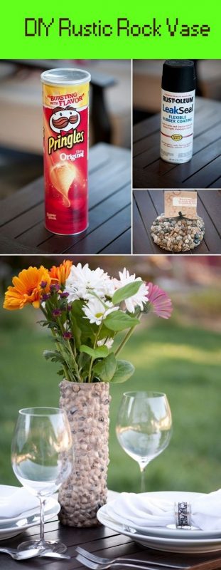 Make Flower Pots Using Pringles Boxes