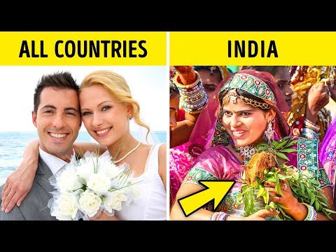 The Strangest Wedding Traditions from the World
