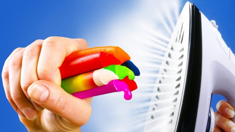 Crayon Hacks for Crafting Decorations