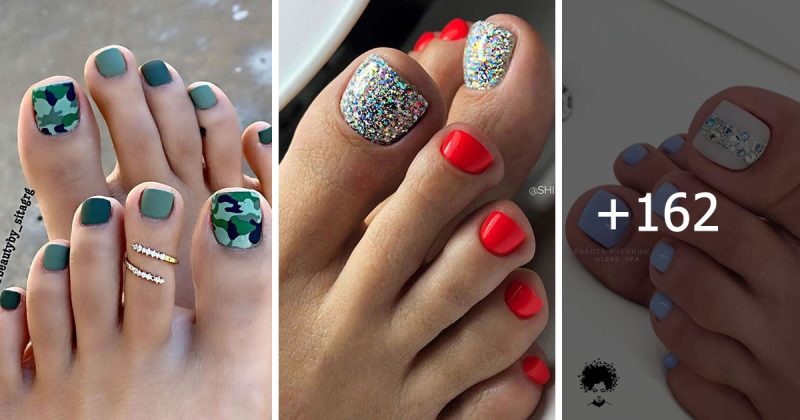165 Photos: Cute Toe Nail Art Ideas for Summer