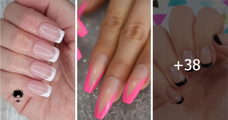 41 Photos: French Manicure 2022 With A Revisited And Trendy Design!