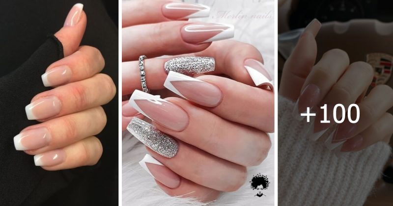 100 Photos: Interesting French Tip Nails For A Super Trendy Manicure