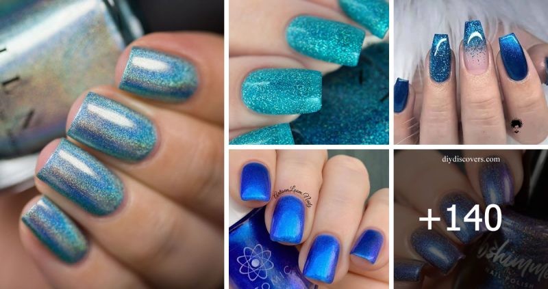 142 Photos: Glamorous Cyan Manicure Designs That Fiercely Hypnotize Femininity At First Glance