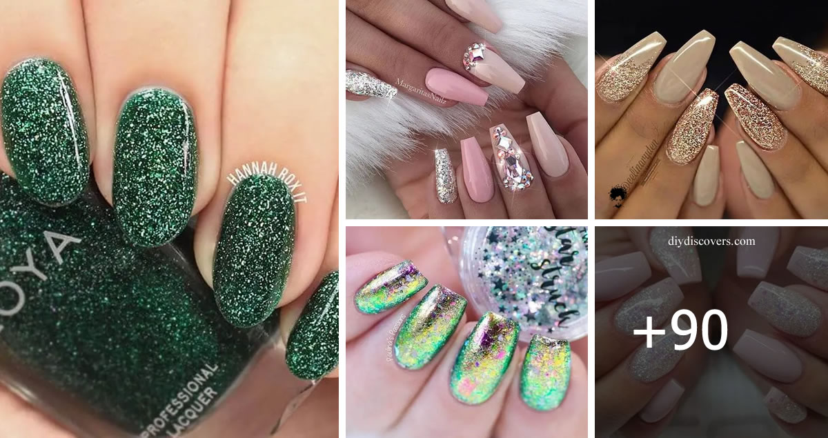 98 Photos: Fabulous Ways to Wear Glitter Nails Like a Boss