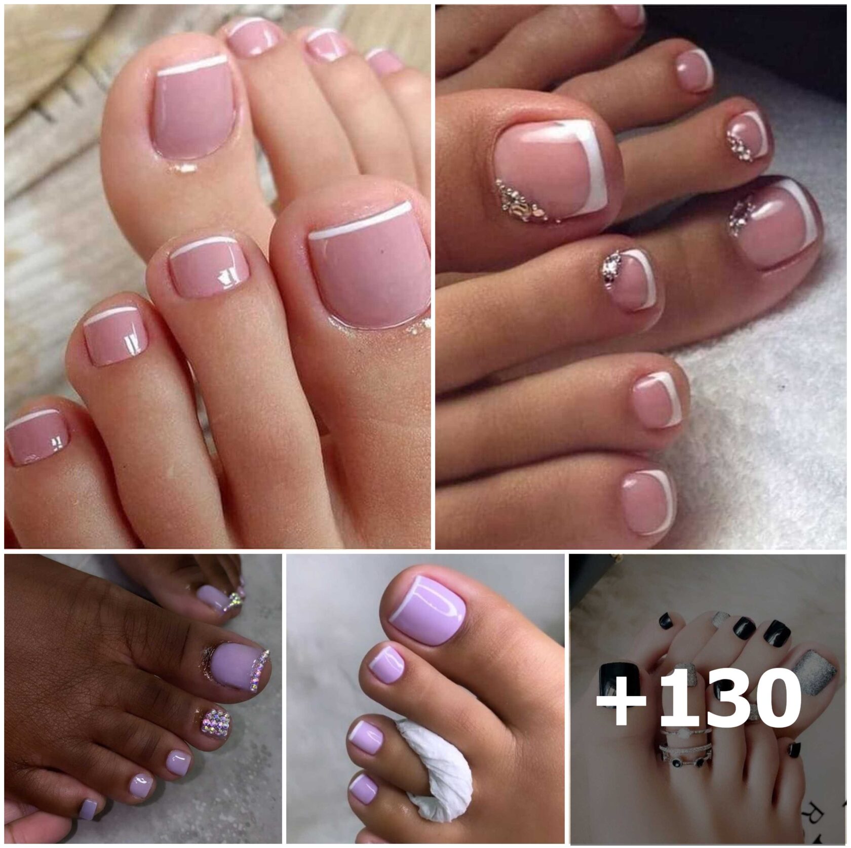 NAIL DESIGNS FOR FEET ▷ 130 Elegant Models 💅