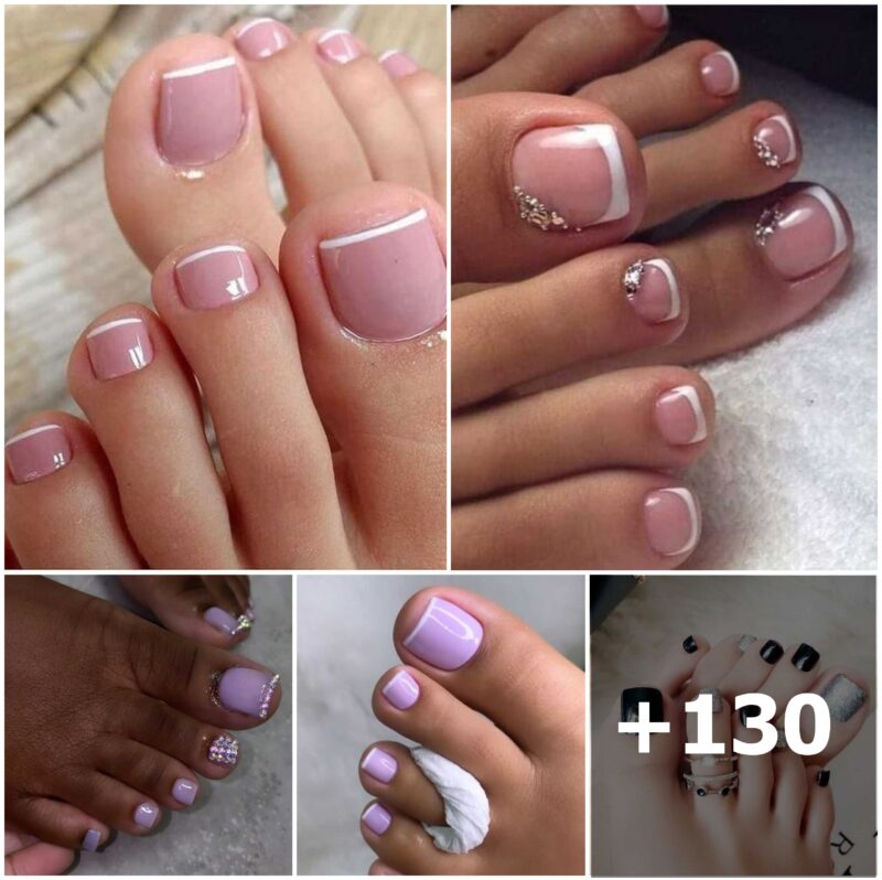 NAIL DESIGNS FOR FEET ▷ 130 Elegant Models 💅