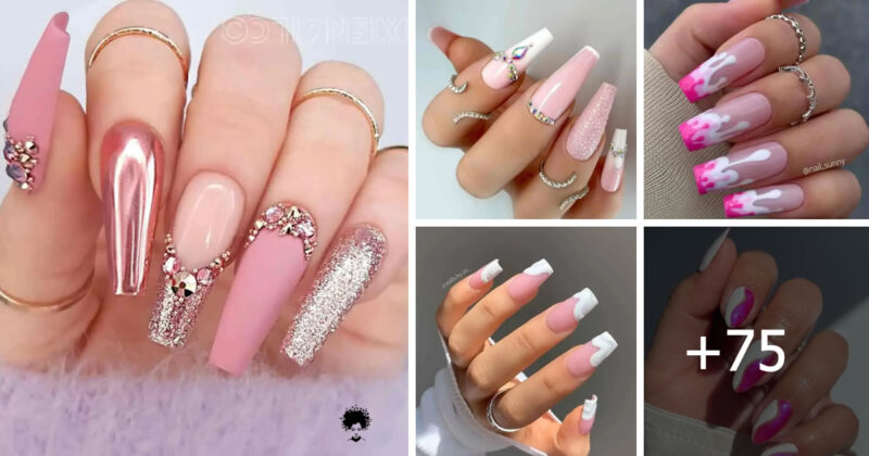 75+ Sexy Pink Nail Designs to Create Different Look Every Day