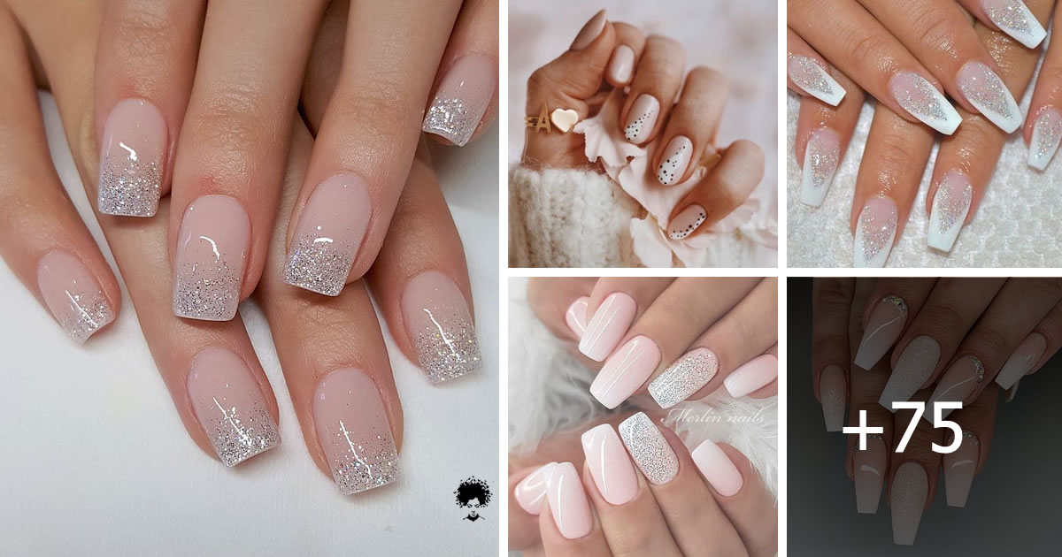 Las ideas de uñas perfectas para que cada novia tenga el acrílico de sus sueños en ella ▷ Más de 75 modelos elegantes 💅