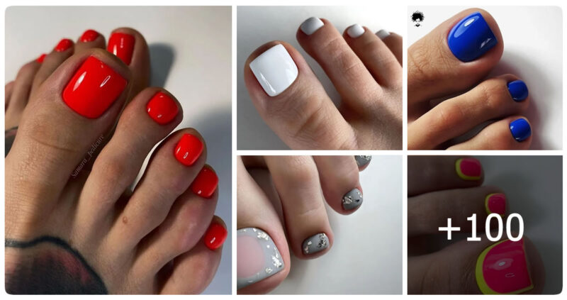 100+ Photos: Designs that Highlight the Biggest Toe Nail Trends of 2023