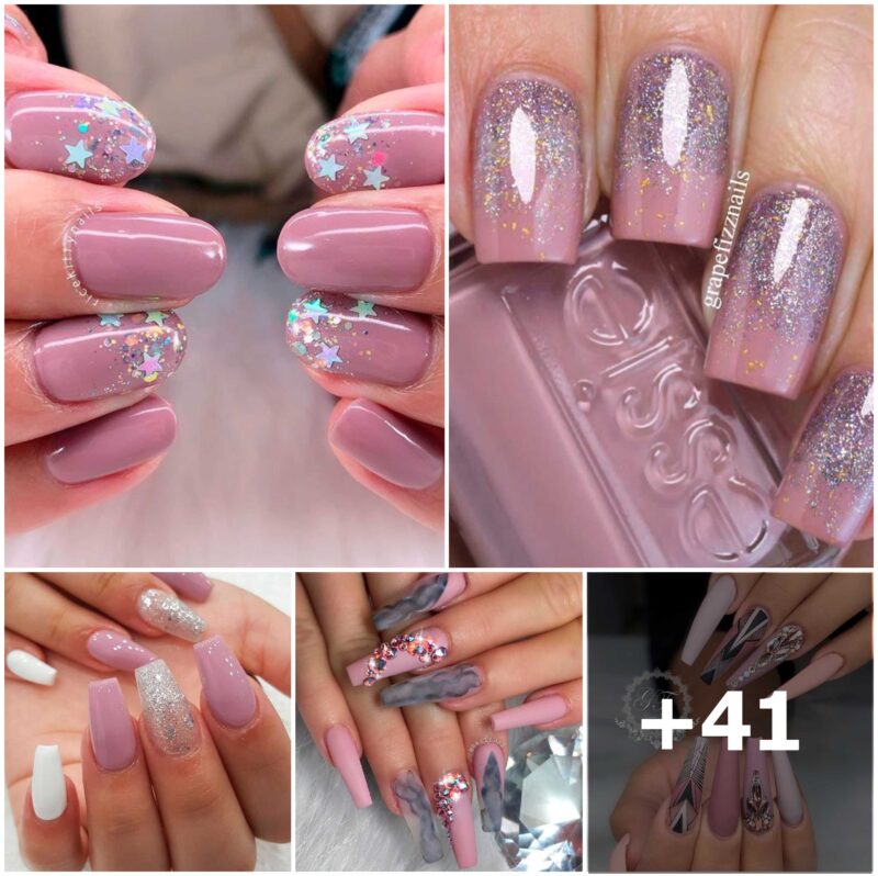 41 PHOTOS: Mauve Color Nail Art Ideas To Look Flawless To The Fingertips