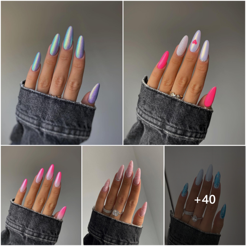 40 Aesthetic Almond Nails for Your Inspiration