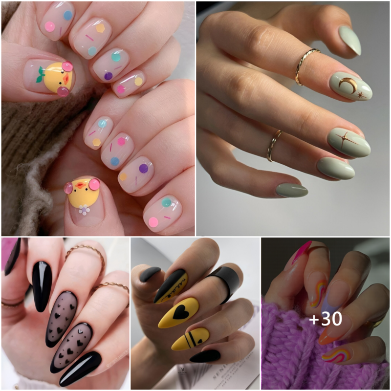 38 Easy Yet Adorable Nail Designs Any Novice Can Copy