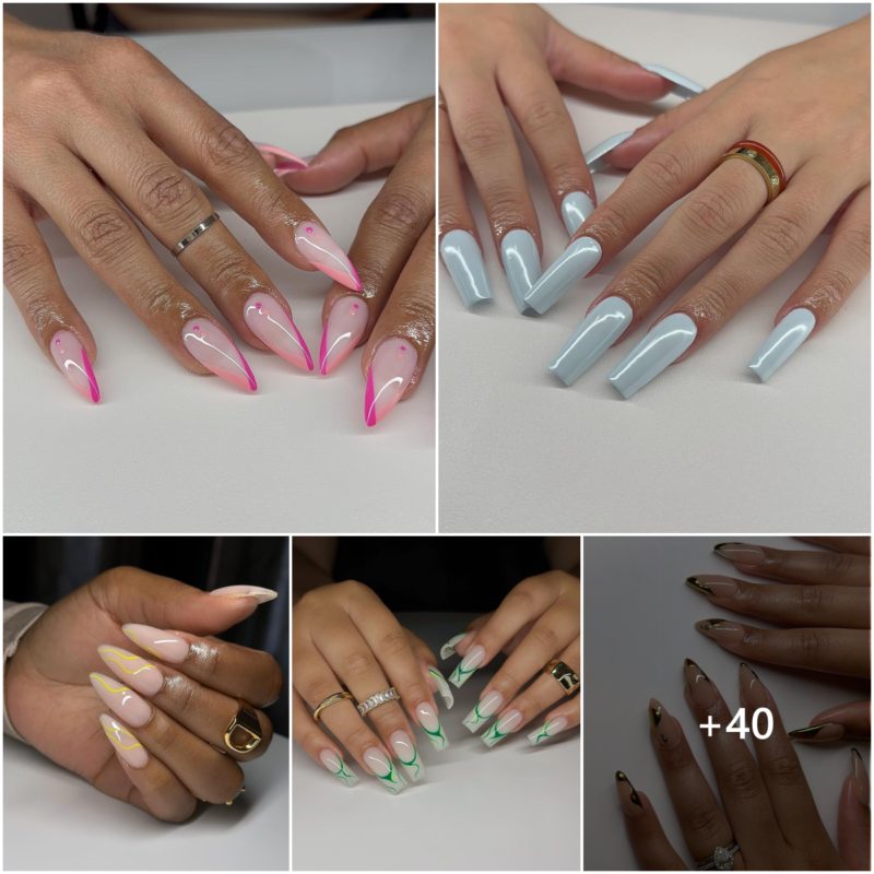 40 Fresh Nail Designs to Spark Your Creativity