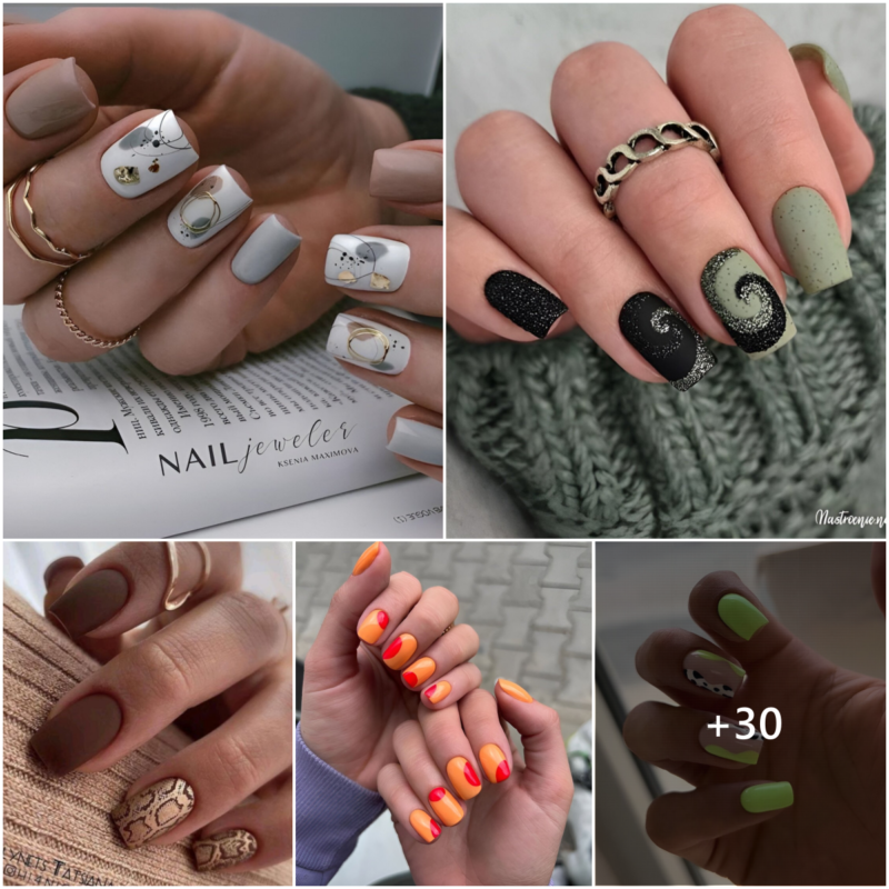 30 PHOTOS: Charming Square Nail Designs That Are Short and Sweet