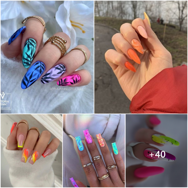 40+ Captivating Fluid Nail Art Ideas
