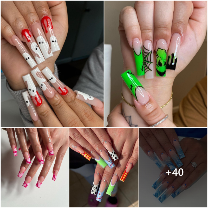 40 Classic Acrylic Nails to Inspire You