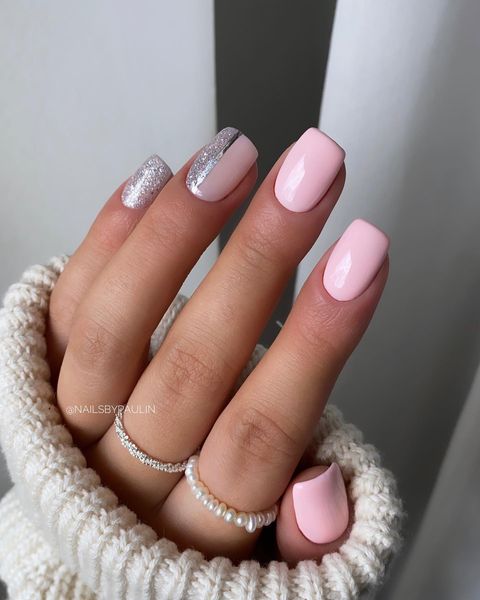 prom nails, prom nail acrylic, prom nails silver, prom nails acrylic classy, prom nails short, prom nails acrylic short, prom nail ideas, prom nail art, prom nails aesthetic, prom nails pink, prom nails silver, pink nails ideas, glitter nails