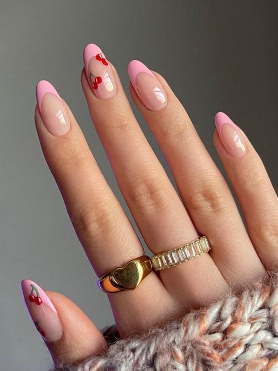 27 Captivating Pink French tips Nails Every Girl Should try