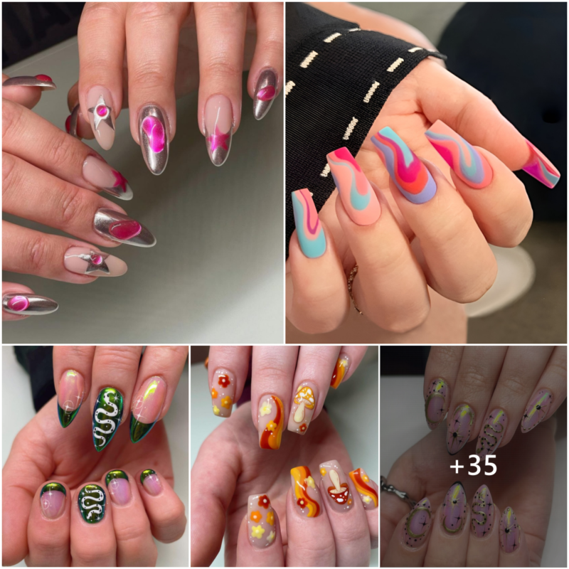 51 Nail Art Ideas To Glitz Up Your 2023 In A Flash