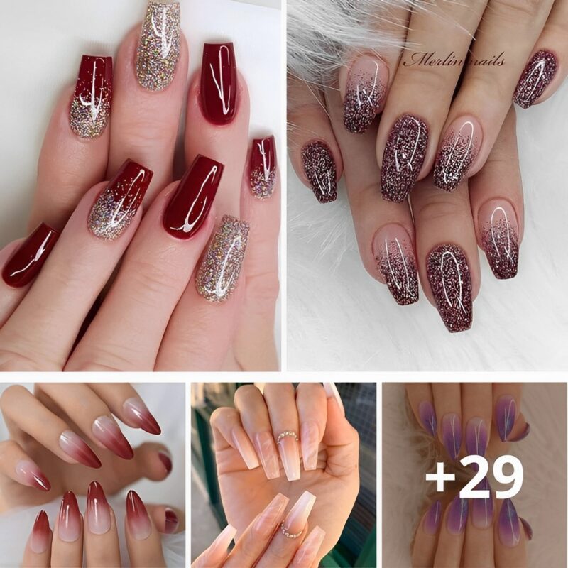 30+ Gorgeous Ombre Nail Art Designs That Give Your Manicures a Double Look