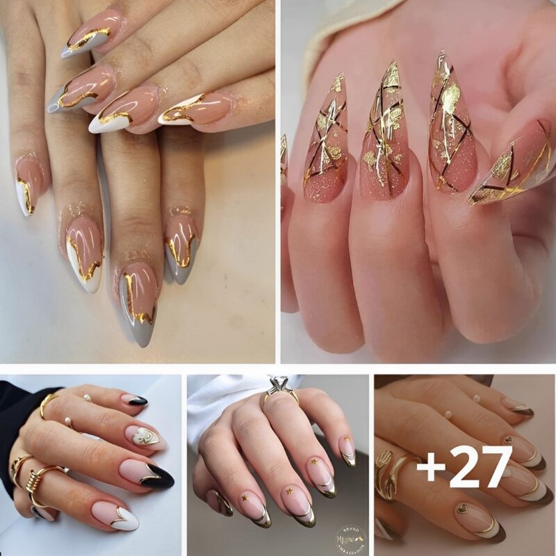 38 Photos: Luxurious Gold Nail Ideas To Match Your Style