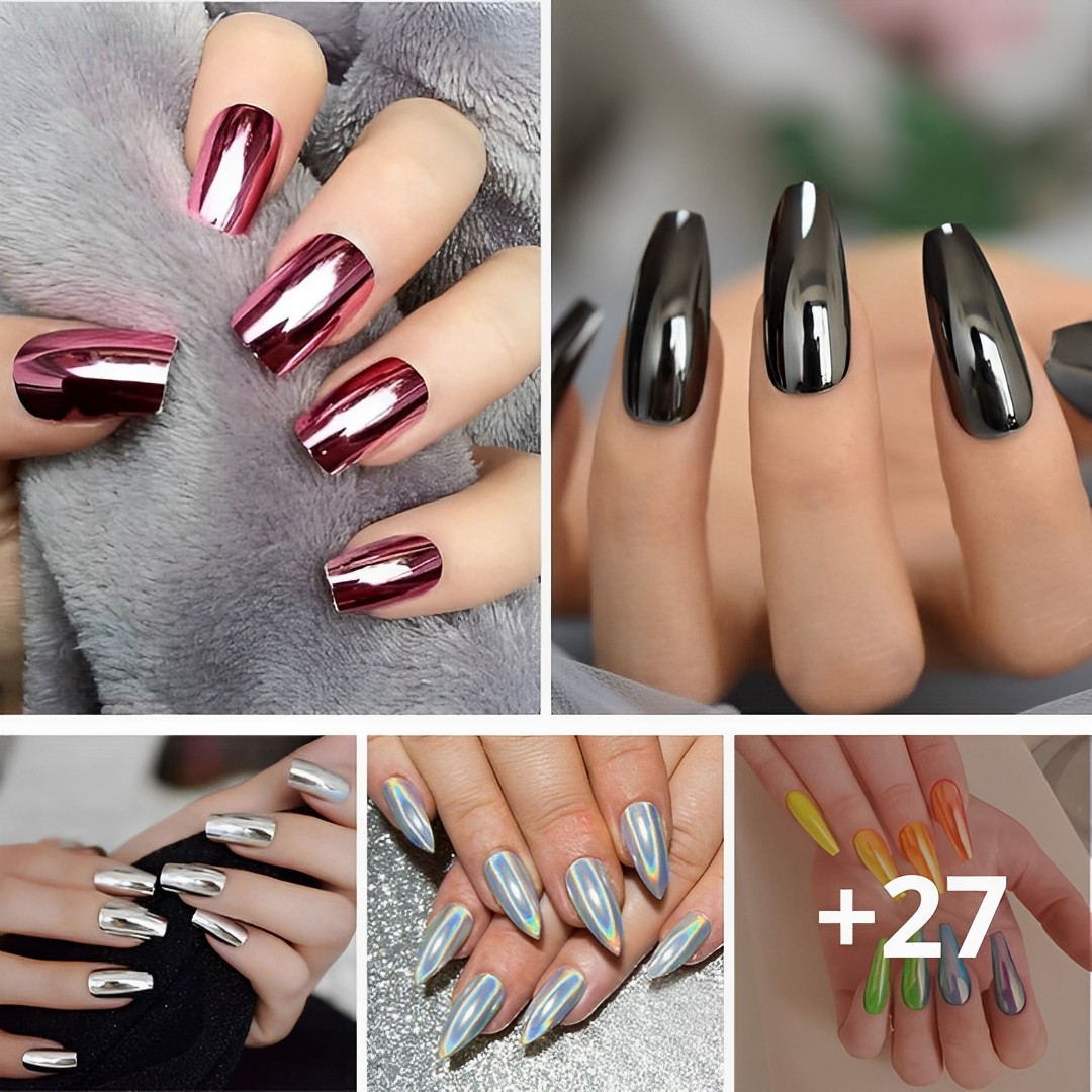 Get The Brightest Mirror Manicure With 23 Eye-Catching Chrome Nails