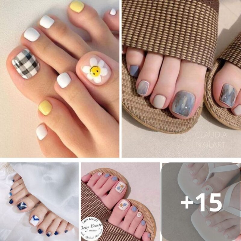 25 Cute Toenail Ideas For More Fun In The Sun