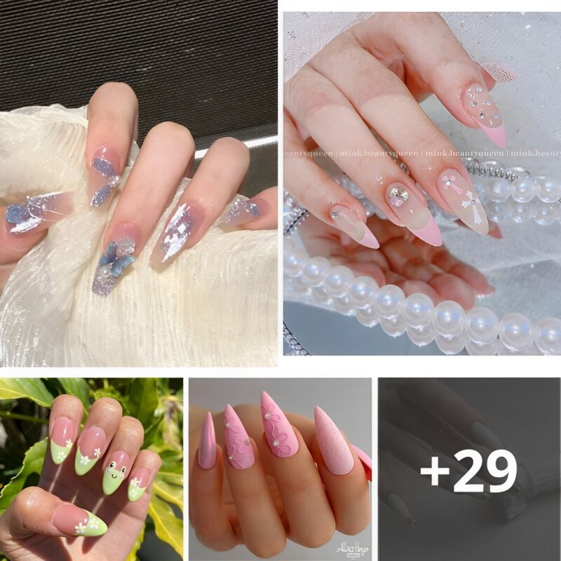 33 Long Elegant Nail Designs For Classy Women