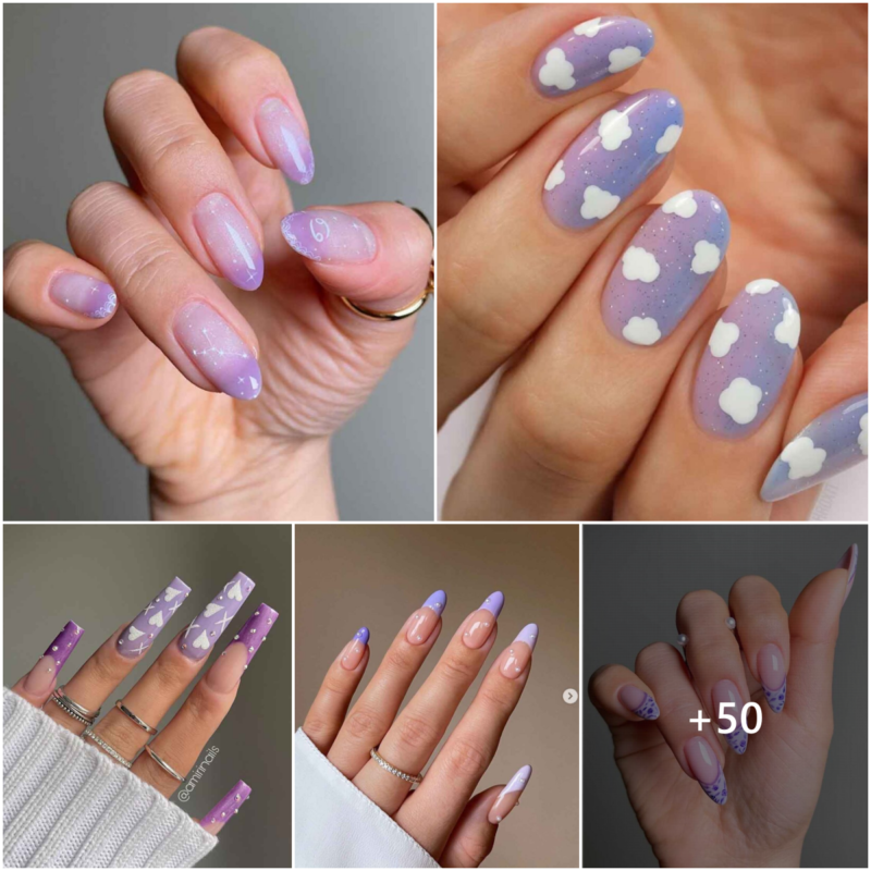 Discover 60+ Enchanting Nail Designs in Light Purple
