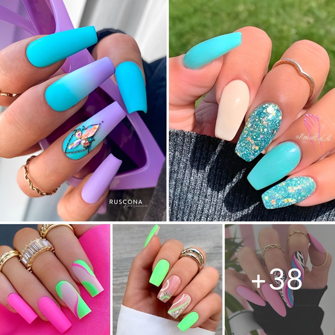 38+ Sexy And Simple Summer Nail Inspirations For 2024