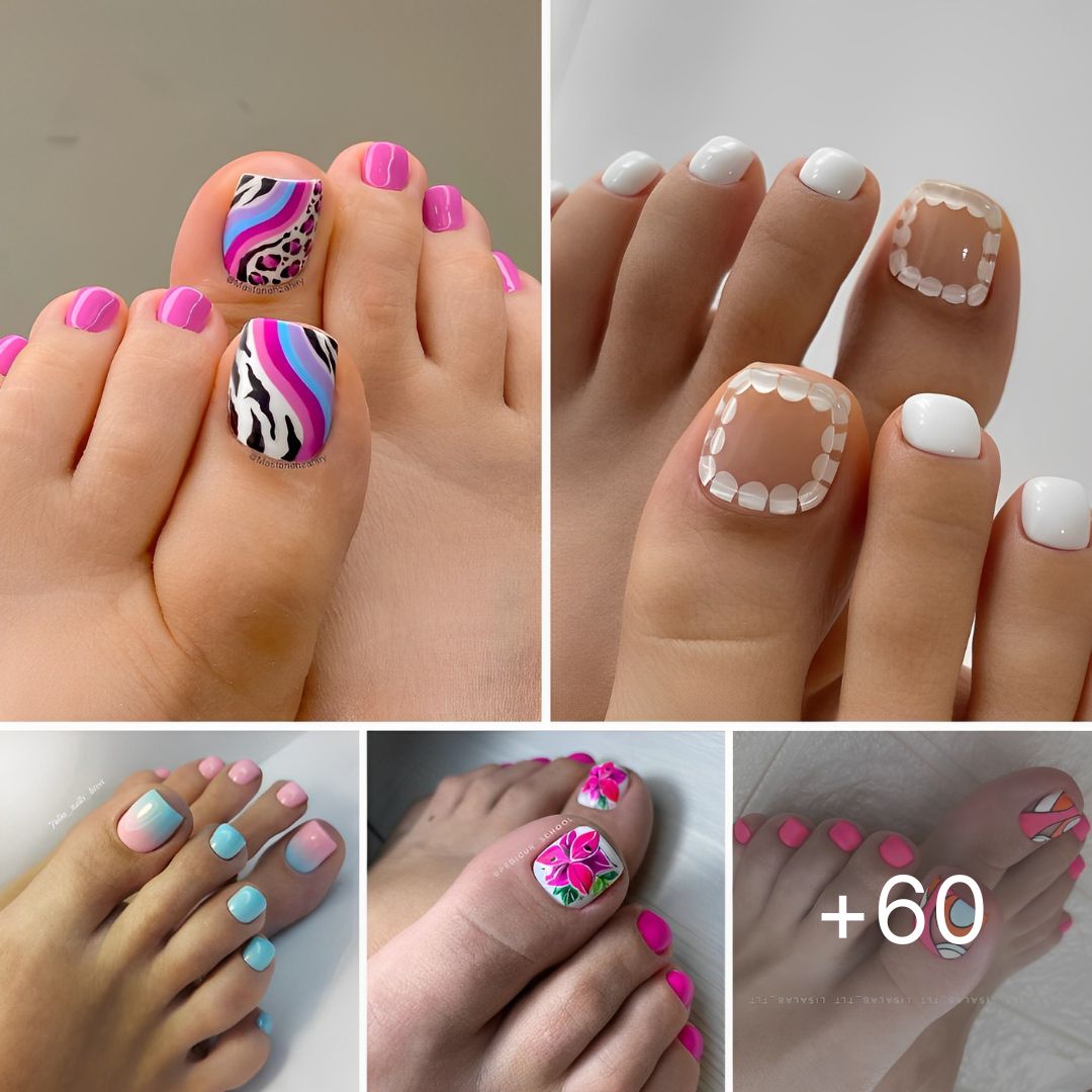 60+ Dazzling Summer Pedicure Ideas for More Fun in the Sun