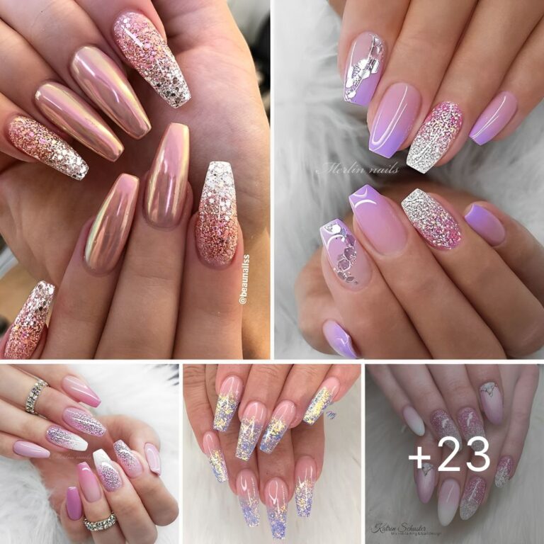 23 PHOTOS: Pretty Glitter Ombre Nail Designs That Match Every Style