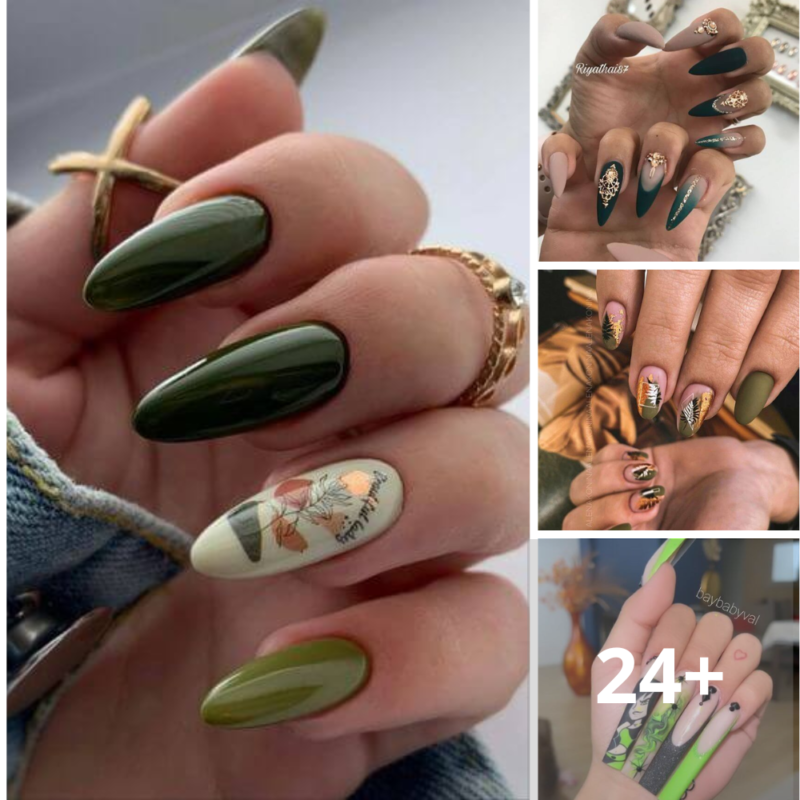 15 Ultimate Green Nails For Ladies This Year