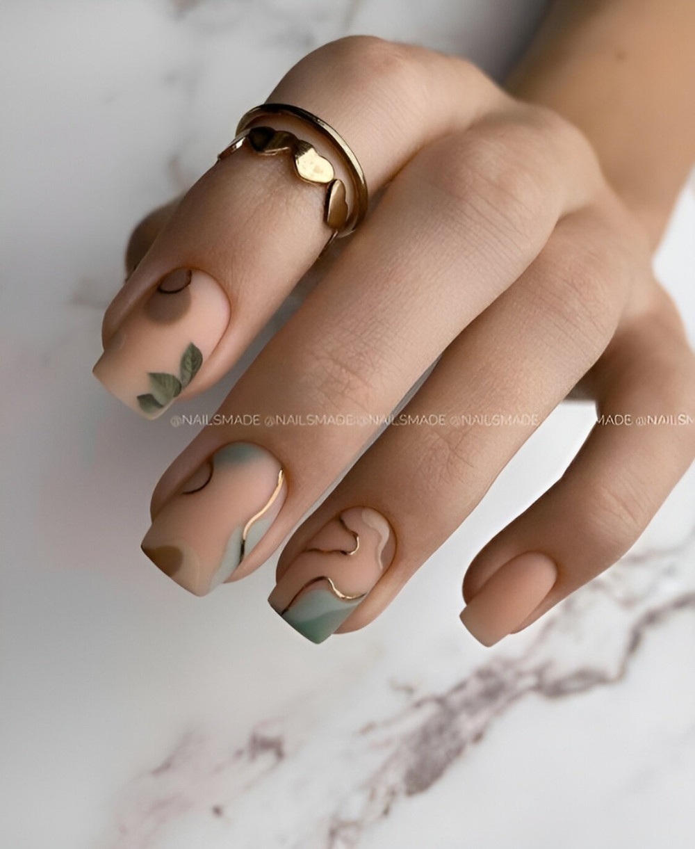 Short and Sweet: 30 Charming Square Nail Designs That Will Steal Your Heart. - COOT
